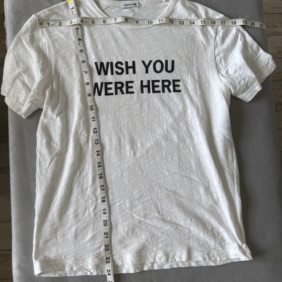 HIRO CLARK Wish You Were Here T Shirt - Picture 2 of 4